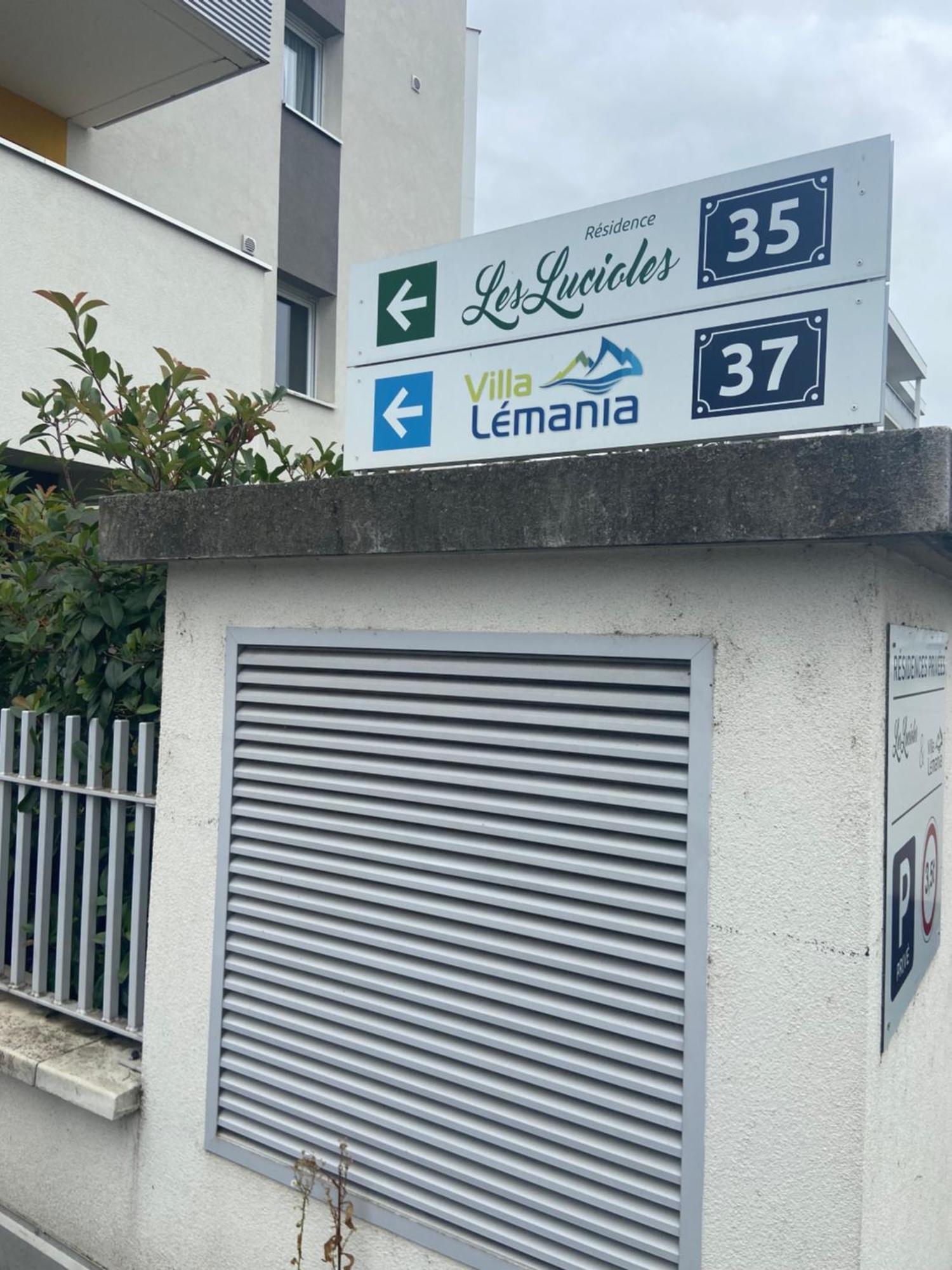 Les Lucioles Apartamento Thonon-les-Bains Exterior foto
